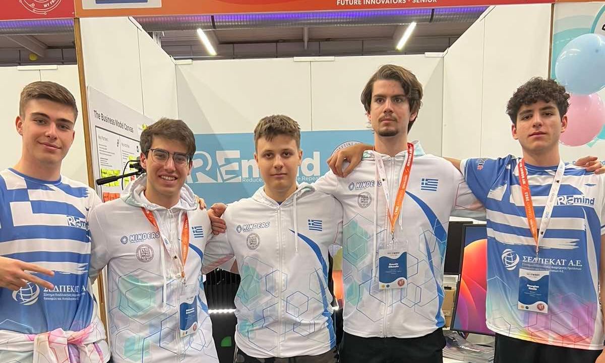 H Μαθητική Ομάδα Minders της Εκπαιδευτικής Αναγέννησης κατέκτησε το Start Up Award