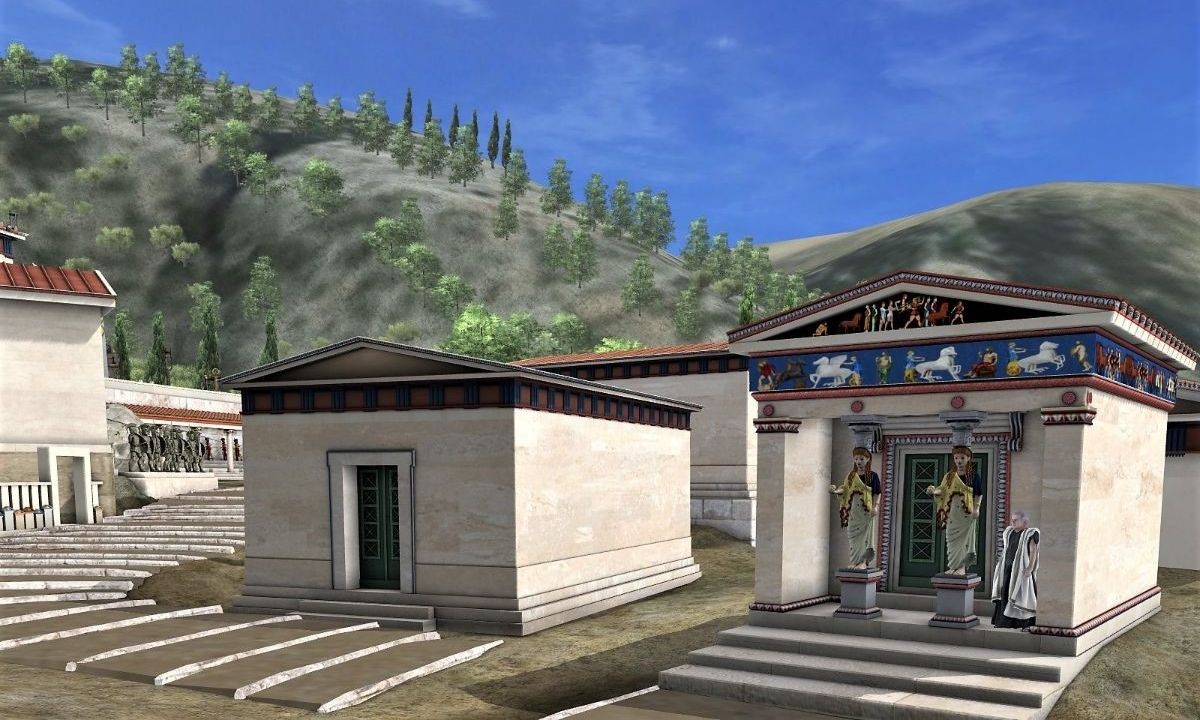 Διαδραστική Περιήγηση στο Ιερό των Δελφών στον «Ελληνικό Κόσμο»