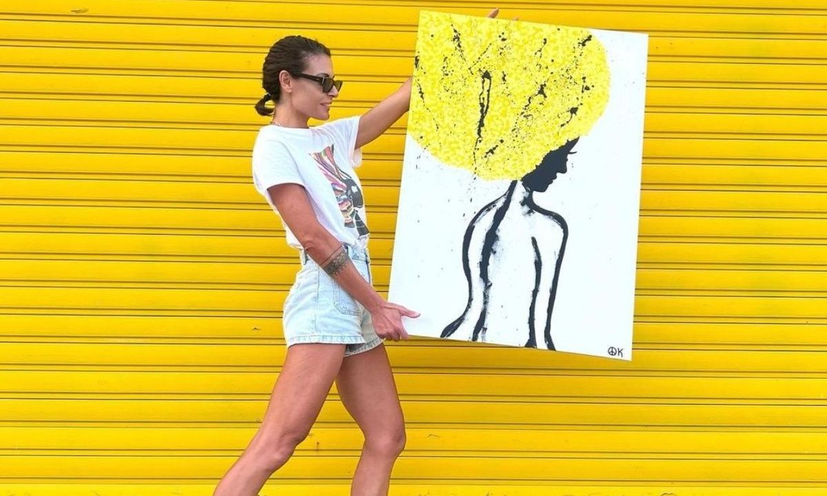 Η Ειρήνη Κολιδά «ζωγραφίζει» τις πληγές και γίνεται φωνή ελπίδας