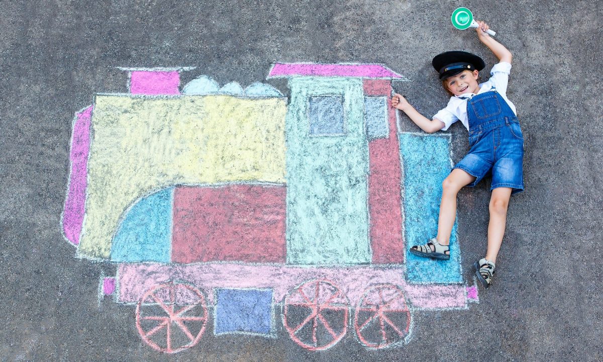 Χρωμοδελίδες με τρένα για παιδιά (δωρεάν εκτύπωση)