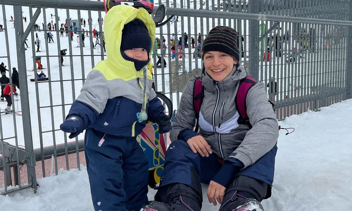 Snowboarder από κούνια ο γιος της Γιούλικα Σκαφιδά - Η ανάρτησή της