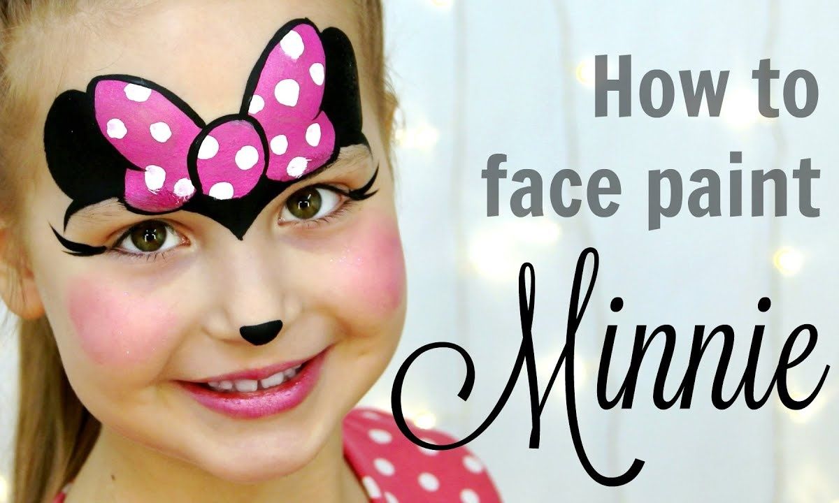 Απόκριες 2025: Minnie Mouse facepainting για κορίτσια (βίντεο)