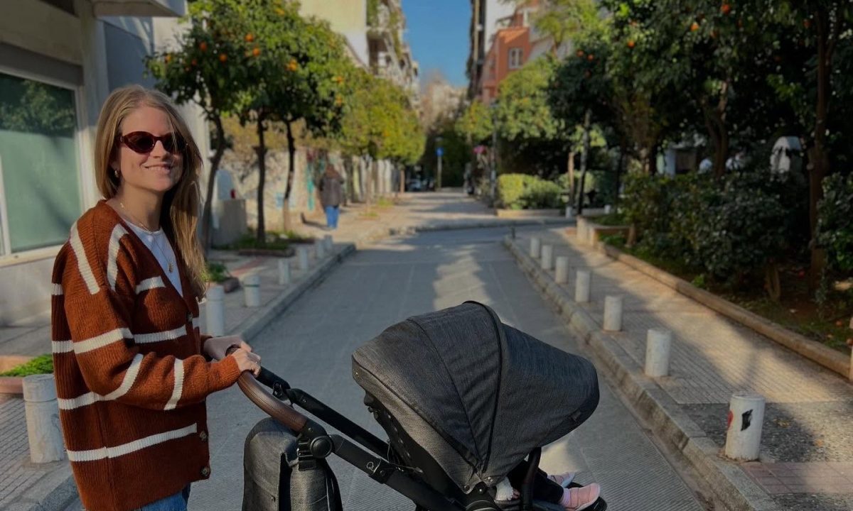 Δανάη Μιχαλάκη - Γιώργος Παπαγεωργίου: Η ανοιξιάτικη οικογενειακή φωτογραφία που μας χάρισαν