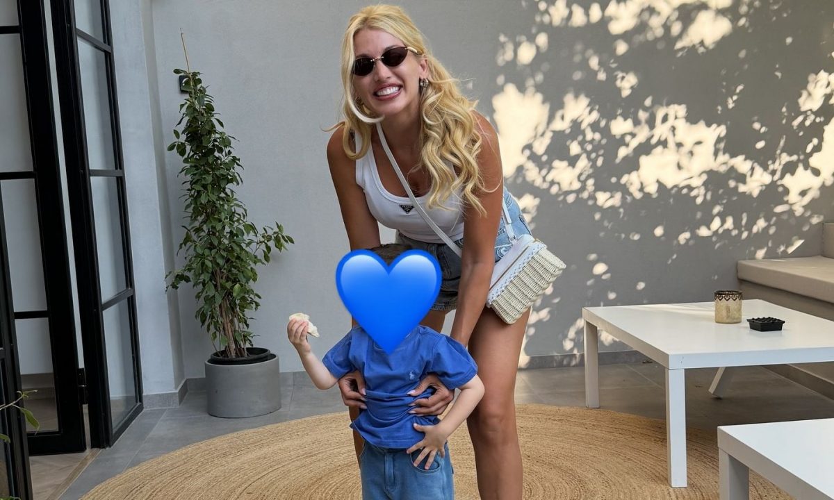 Τα καλοκαιρινά DIY projects του γιου της Κωνσταντίνας Σπυροπούλου (το ένα έχει φύλλα χρυσού)