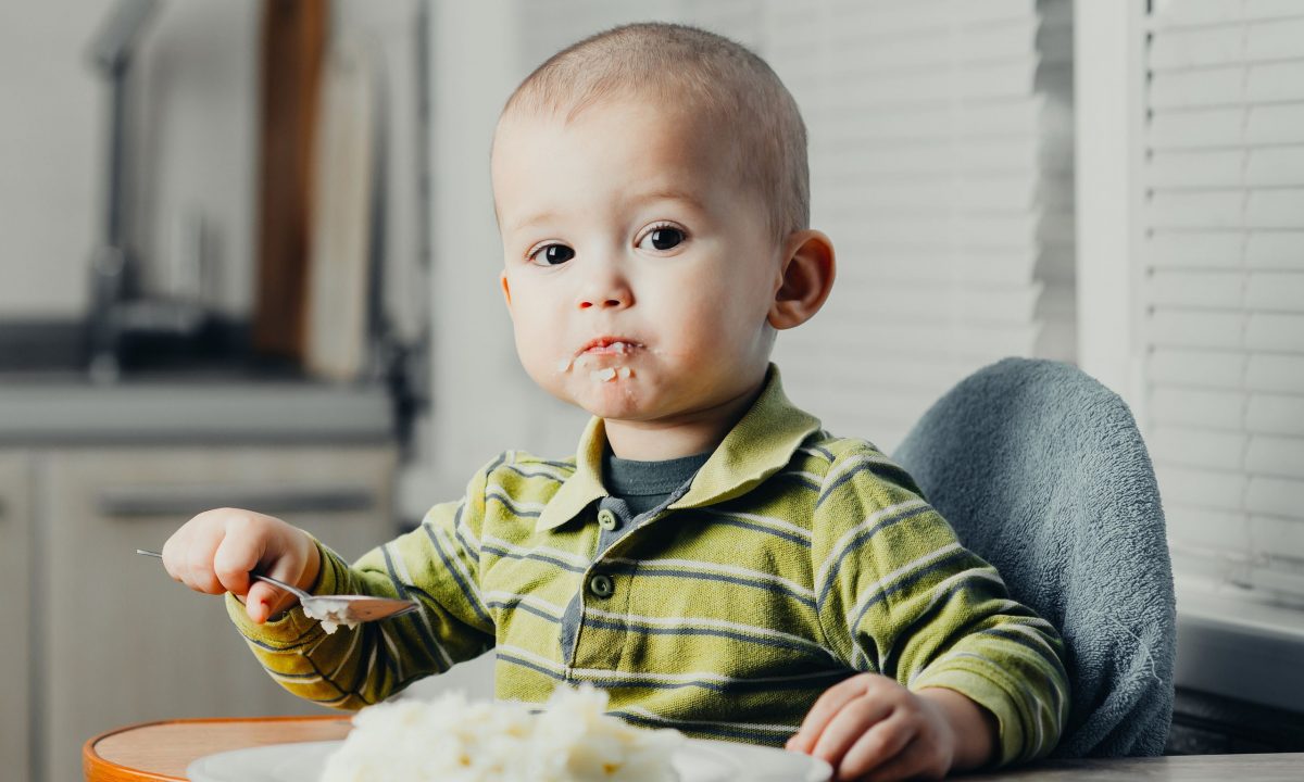 Πουρές πατάτας για παιδιά – πλούσιος με πολύ γάλα