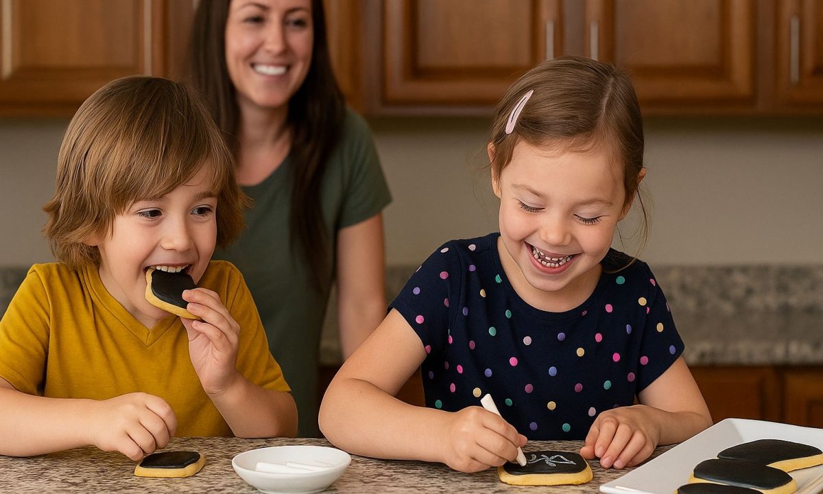 Back to School: Μπισκοτάκια μαυροπίνακες με βρώσιμη κιμωλία