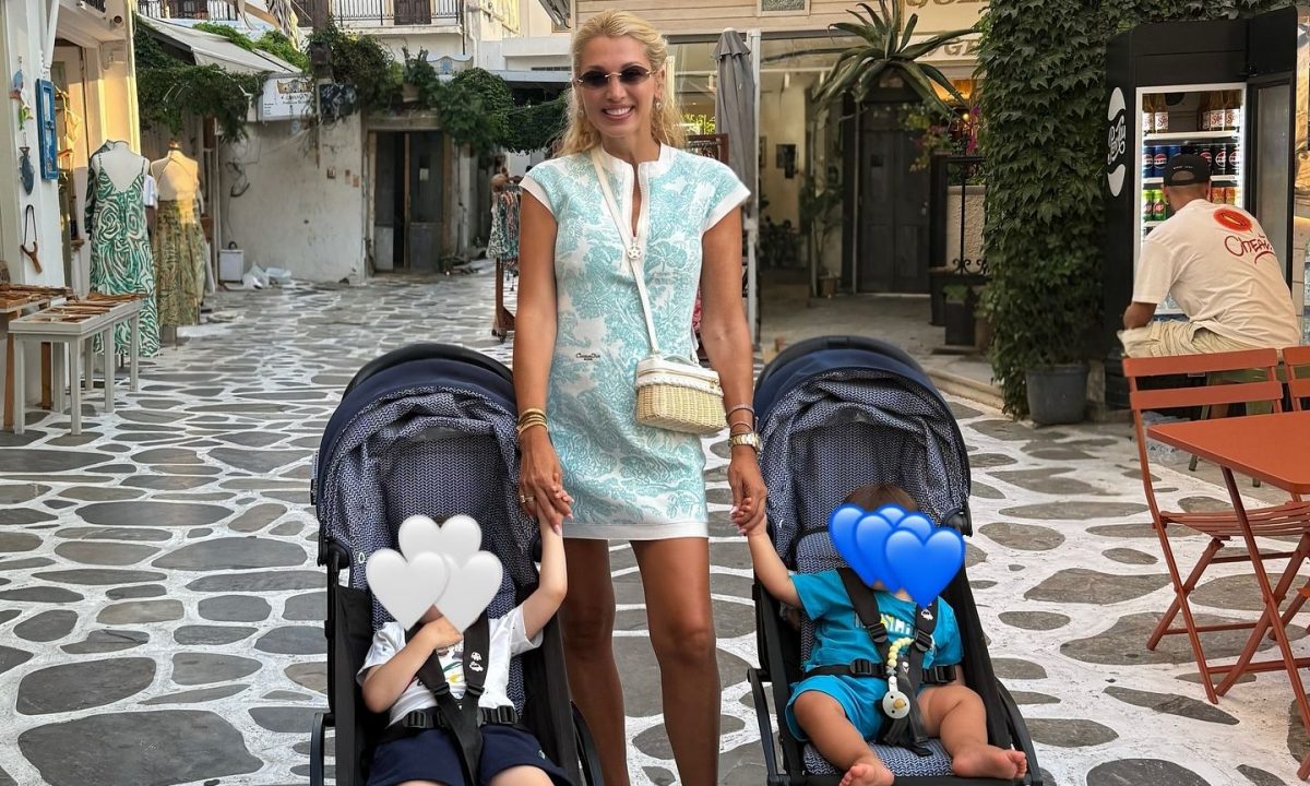 Η Κωνσταντίνα Σπυροπούλου στέλνει τα παιδιά της στον βρεφονηπιακό: Νέο ορόσημο της full-time mom