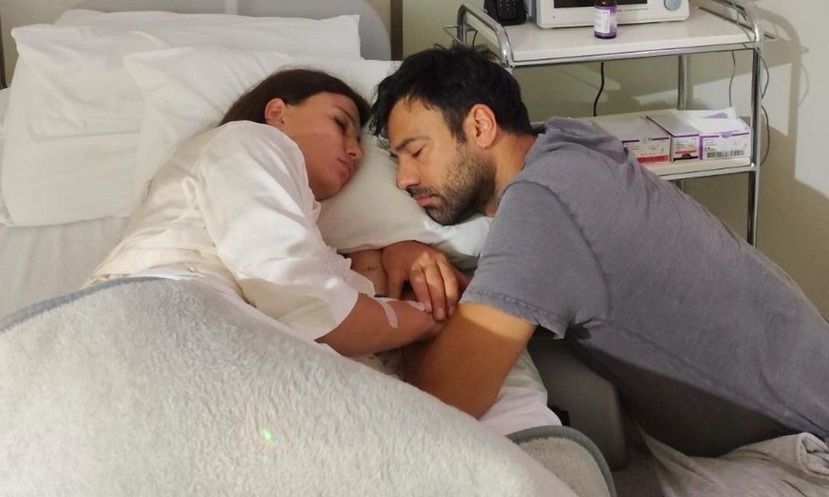 Σιμώνη Χριστοδούλου: Η τρυφερή φωτογραφία με τη νεογέννητη κορούλα της