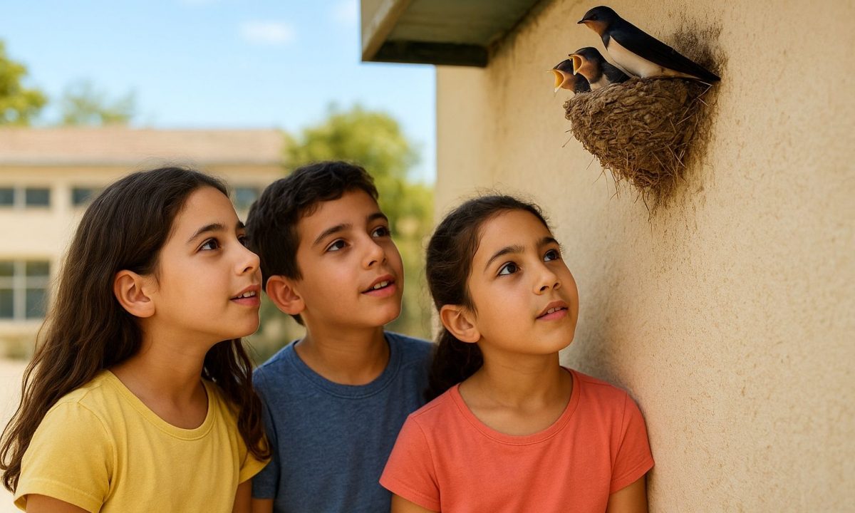 Φύλλα εργασίας με θέμα τα χελιδόνια για παιδιά νηπιαγωγείου και δημοτικού