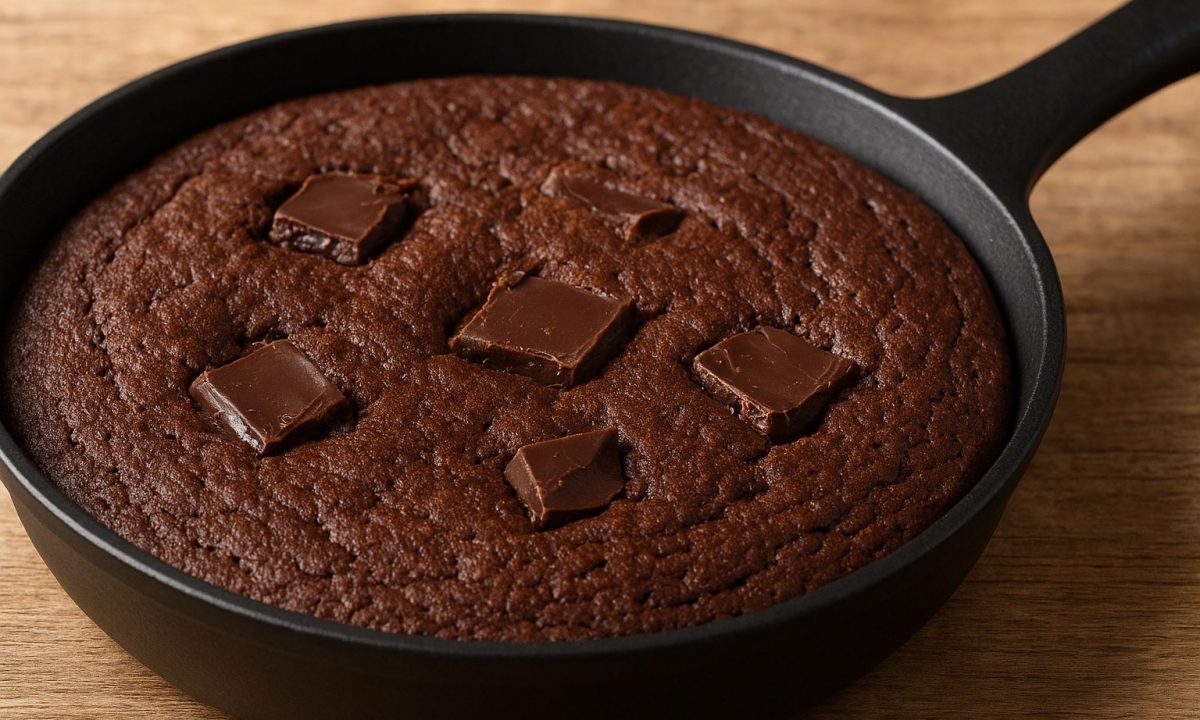 Brownie στο τηγάνι: Tο πιο γρήγορο γλυκό για τα παιδιά σας