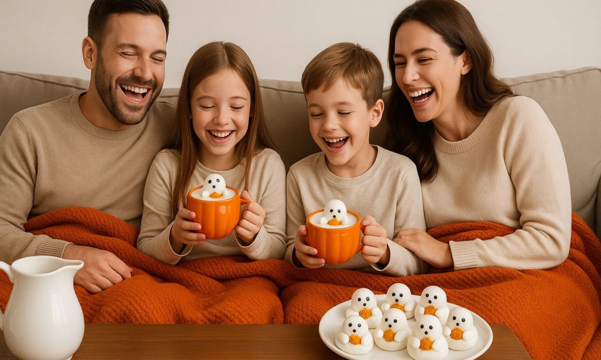 Choco bombs («βόμβες» σοκολάτας) φαντασματάκια που λιώνουν μέσα στο ζεστό γάλα