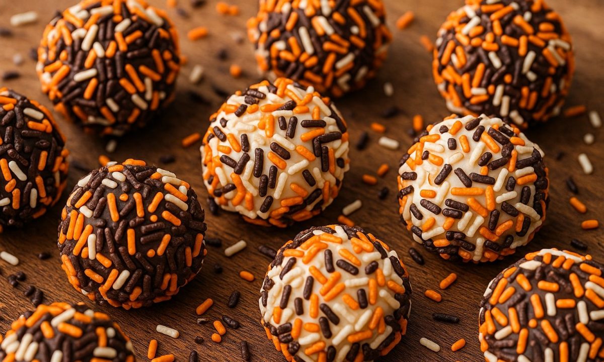 Halloween τρουφάκια με γλυκιά κολοκύθα: Πώς θα τα φτιάξετε μαζί με τα μικρά σας