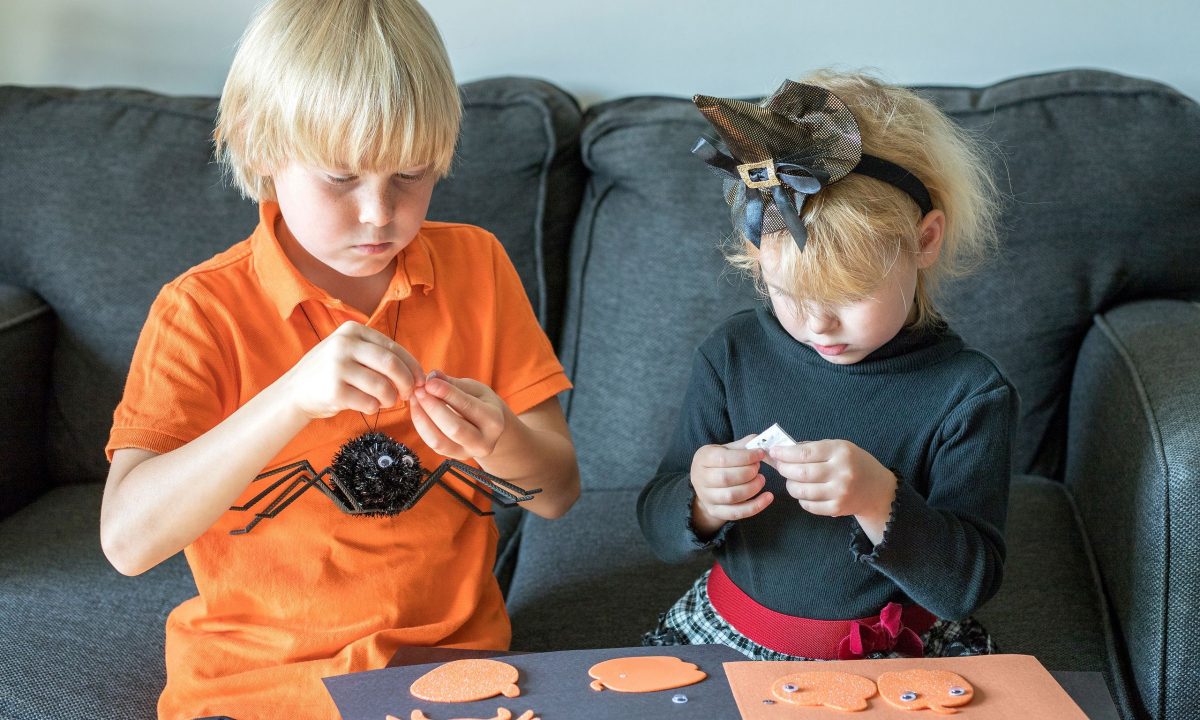 Κατασκευές Halloween της τελευταίας στιγμής για παιδιά