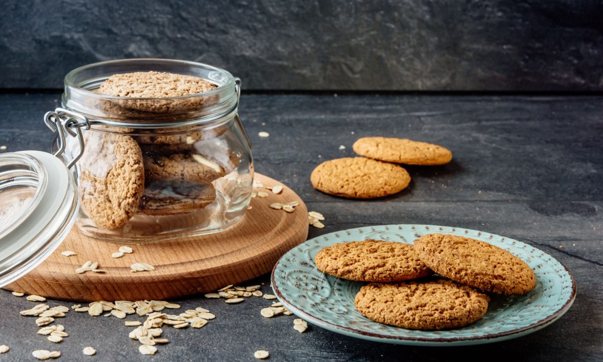 Μπισκότα με μήλο, μπανάνα και σπόρους chia (χωρίς ζάχαρη)