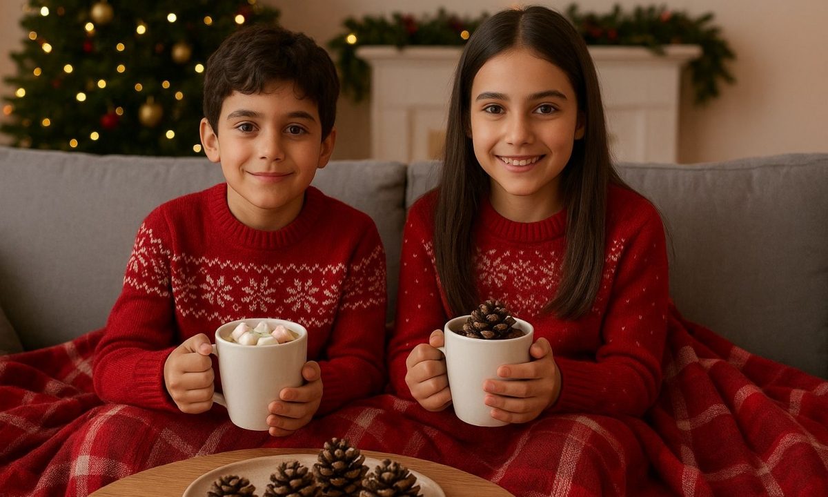 Σοκολατένιες βόμβες για ζεστό κακάο σαν... κουκουνάρια