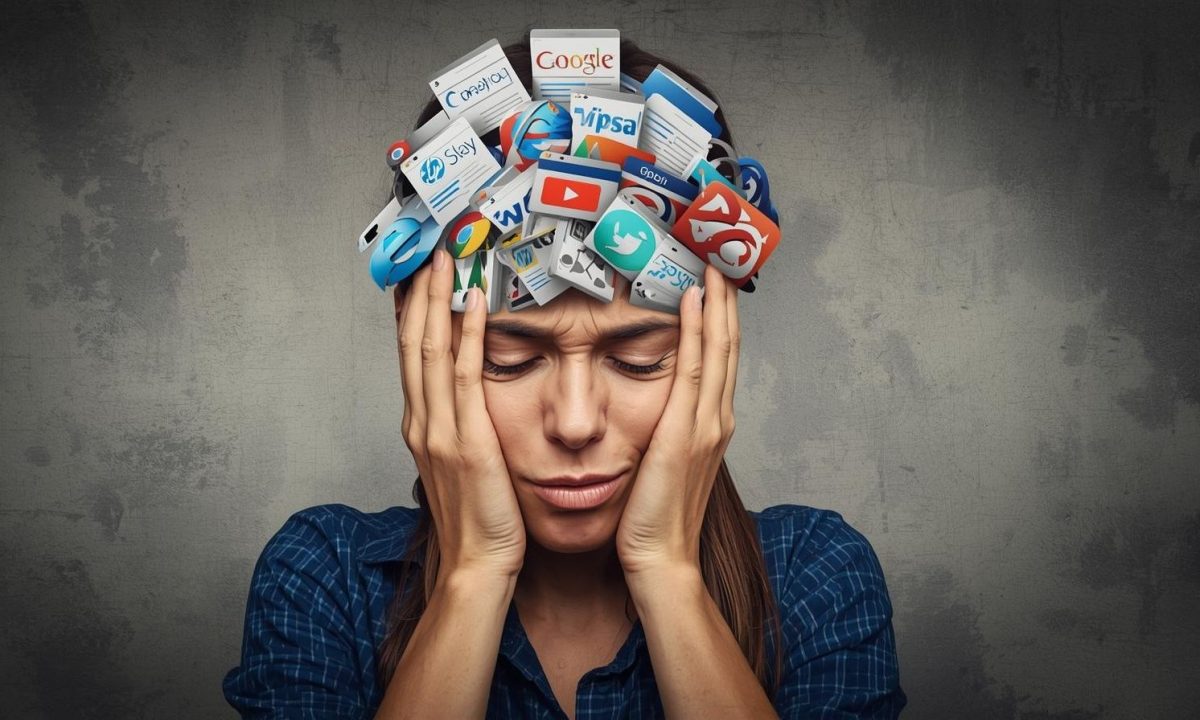 Ο εγκέφαλός μου είναι "γεμάτος" καρτέλες που όχι μόνο δεν κλείνουν αλλά πολλαπλασιάζονται