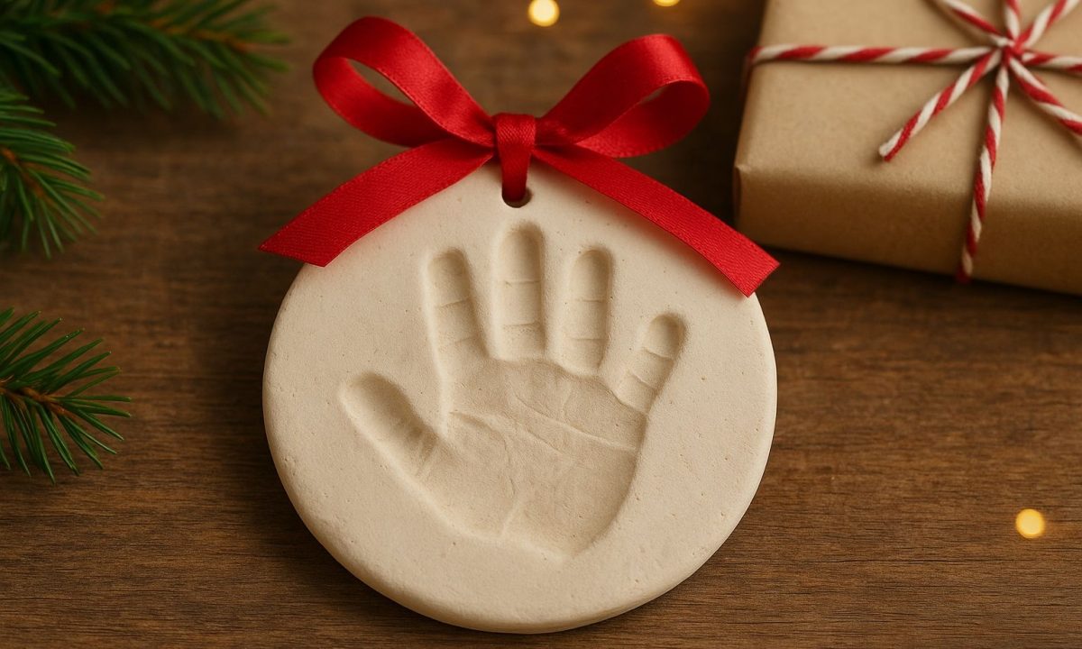 Κρατήστε «ζωντανές» τις αναμνήσεις με στολίδια από τα χεράκια του μωρού σας