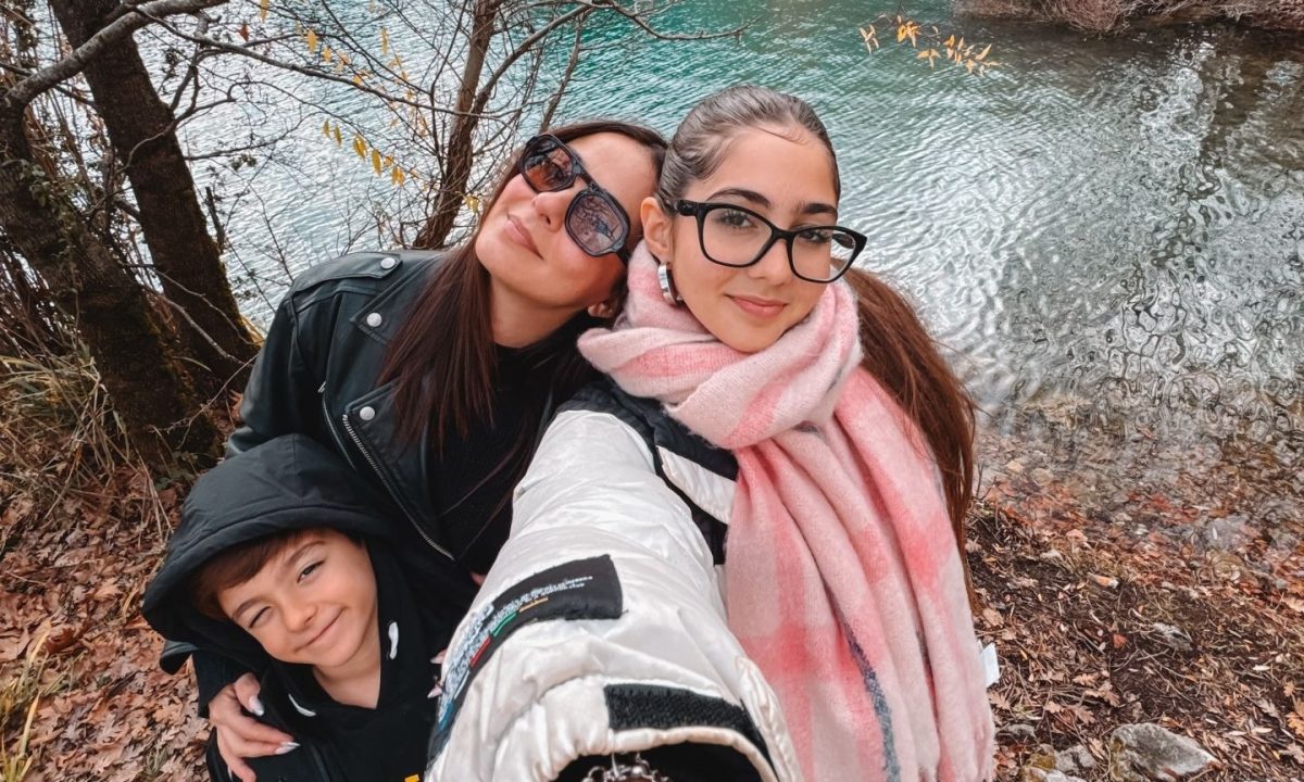 Αγγελική Δαλιάνη: Το χαλαρό Σαββατοκύριακο που πέρασε με τα παιδιά της στη λίμνη Δόξα