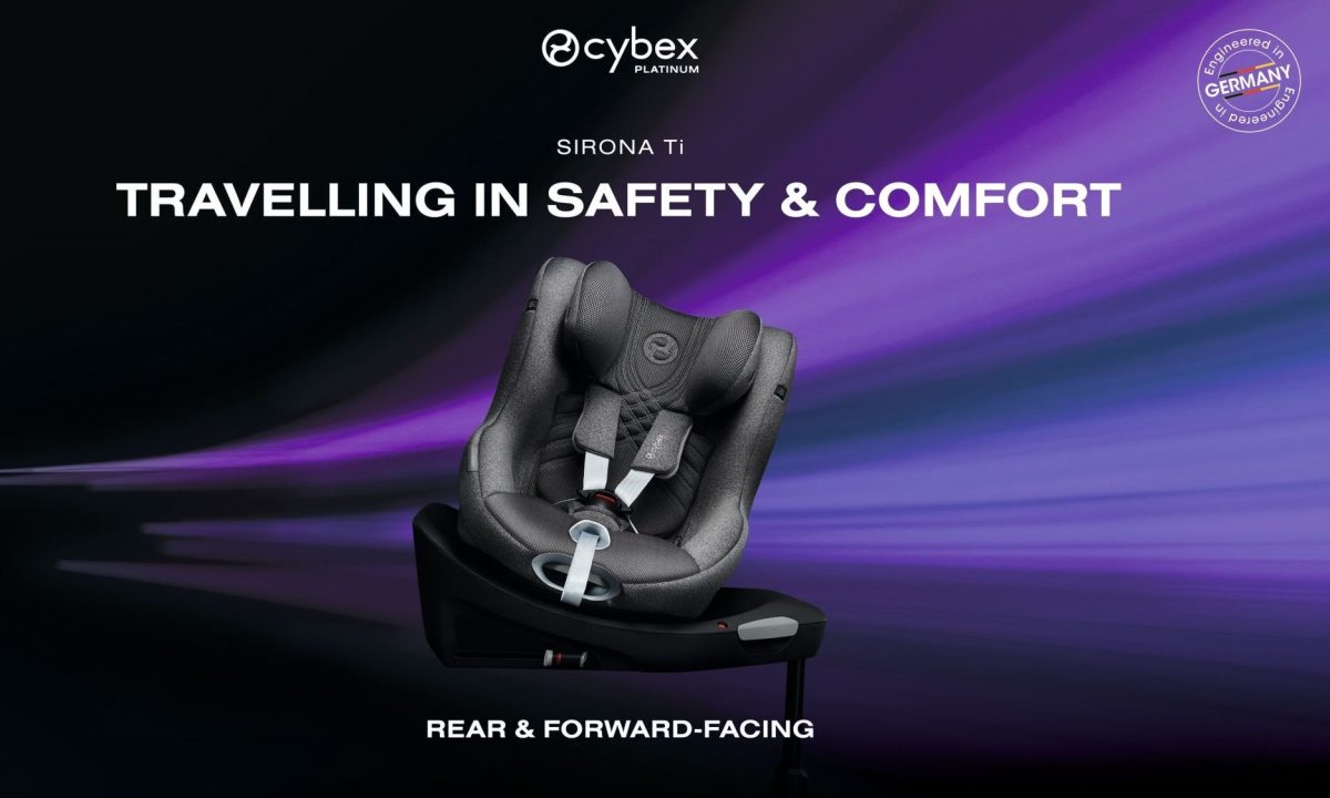 Η CYBEX παρουσιάζει το SIRONA Ti επαναπροσδιορίζοντας την ασφάλεια και την άνεση σε κάθε διαδρομή