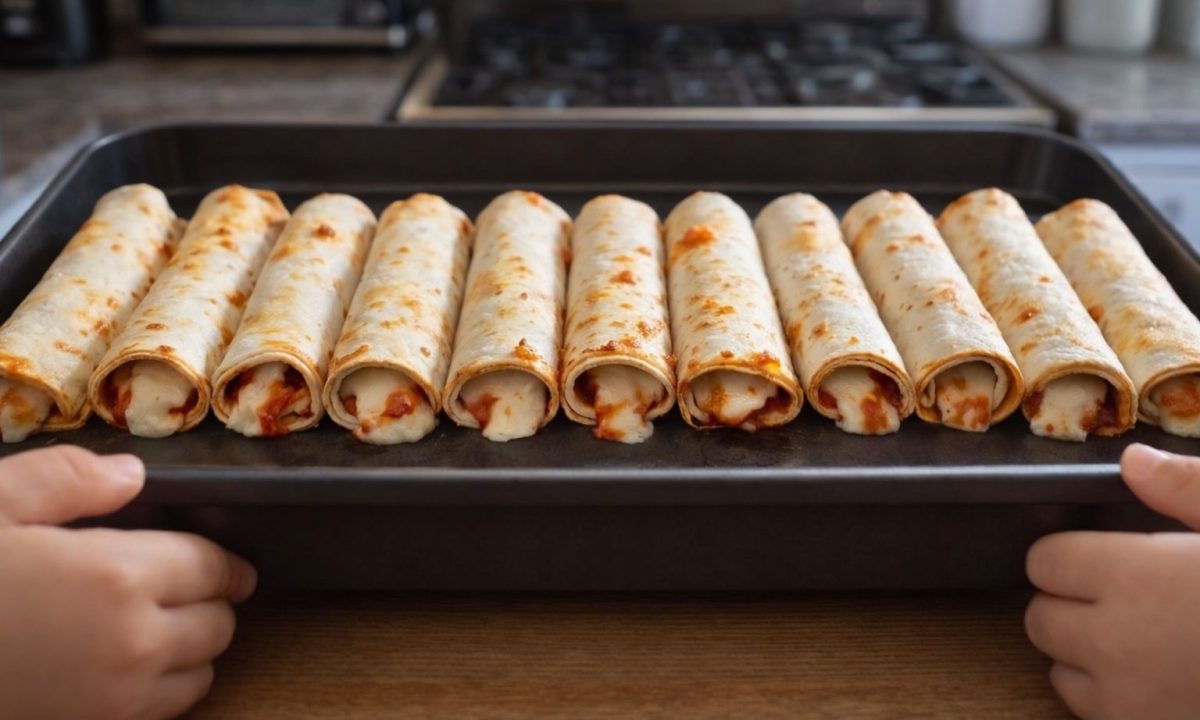 Ρολάκια πίτσας με τορτίγιες - Ιδανικό για picky eaters και νήπια