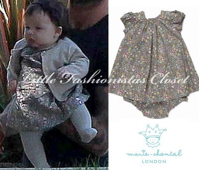 Η κόρη της Victoria Beckham φοράει μόνο ρούχα της Marie Chantal!