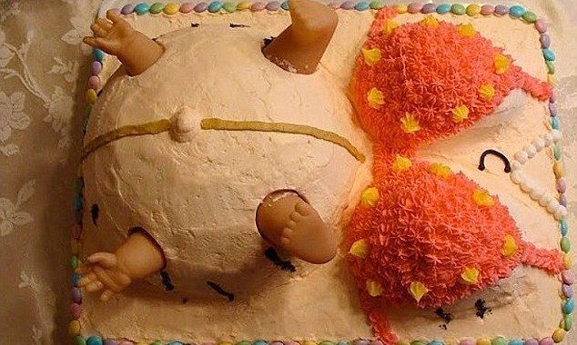 Οι πιο περίεργες τούρτες για πάρτι πριν την εγκυμοσύνη