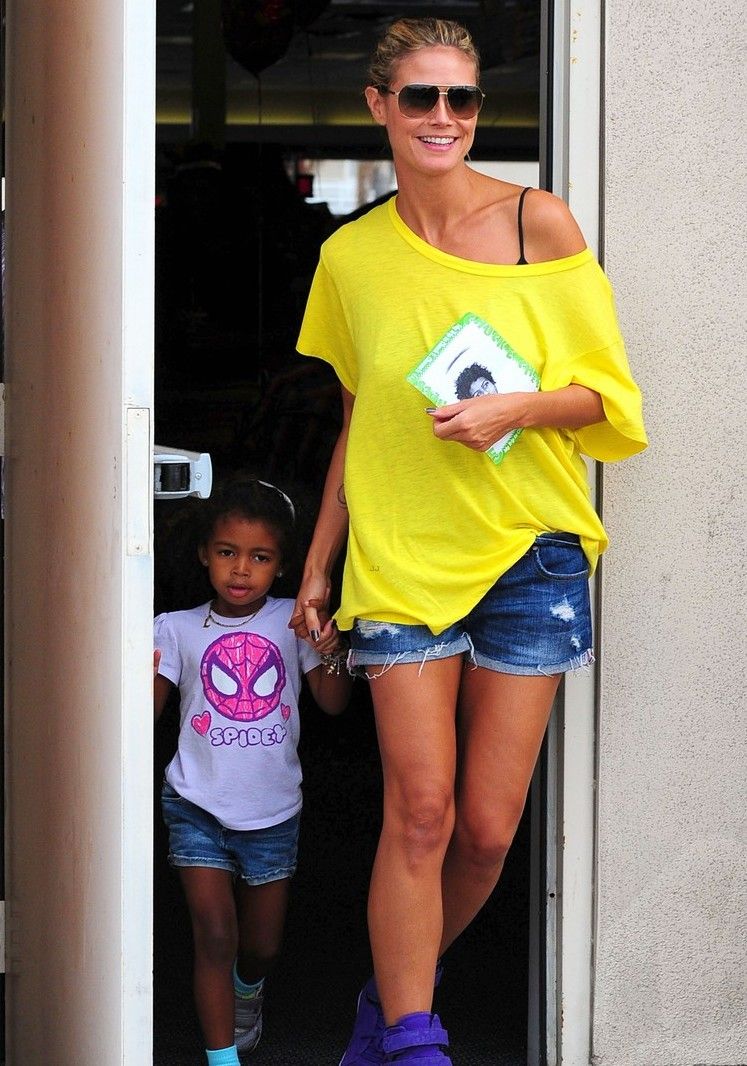 Heidi Klum: Βόλτα με τα παιδιά της!