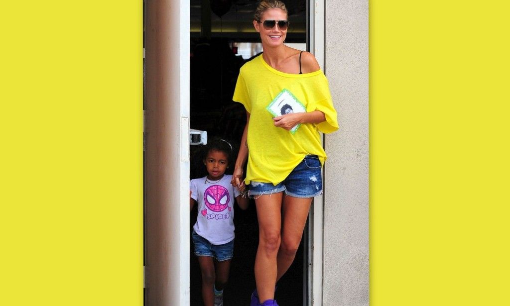 Heidi Klum: Βόλτα με τα παιδιά της!