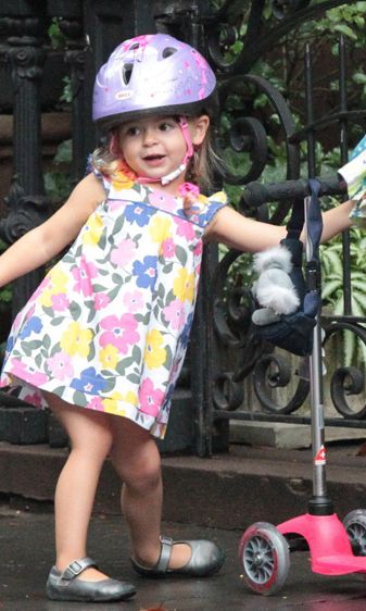 Oι δίδυμες της Sarah Jessica Parker με τις πρώτες τους ρόδες!