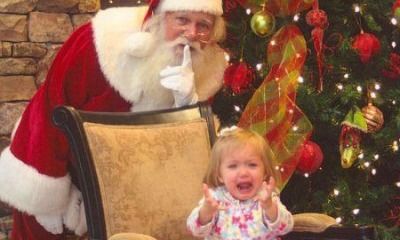 Όταν τα παιδιά τρομάζουν βλέποντας τον… Άγιο Βασίλη, οι καλύτερες φωτογραφίες!