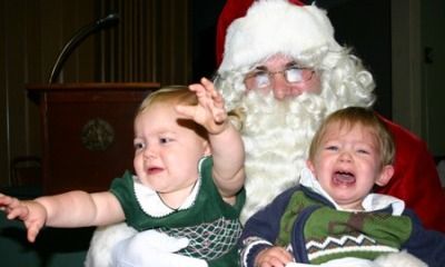 Όταν τα παιδιά τρομάζουν βλέποντας τον… Άγιο Βασίλη, οι καλύτερες φωτογραφίες!