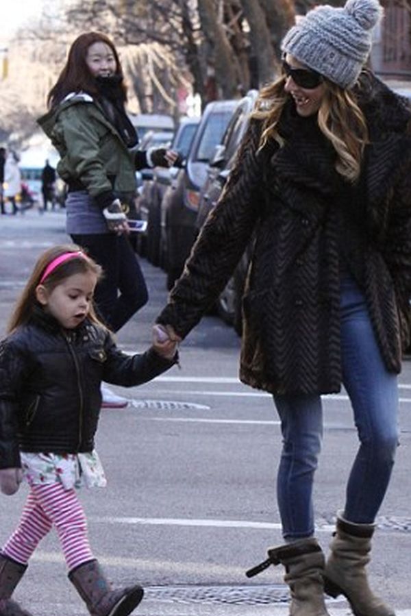 Sarah Jessica Parker: Βόλτα για τρεις!