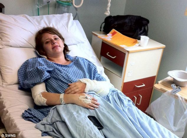 Έγκυος έπαθε εγκαύματα τρίτου βαθμού σε ατύχημα και γέννησε ένα υγιέστατο κοριτσάκι (φωτό)