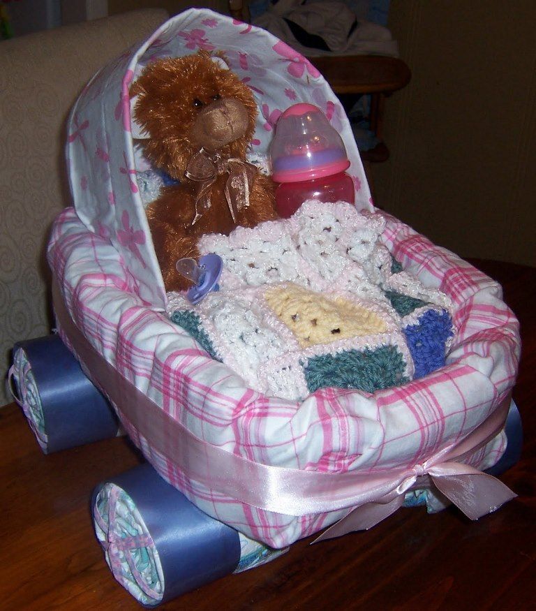 Η νέα μόδα κάνει τα diaper cakes, μηχανές!