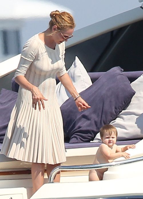 Ούμα Θέρμαν: Οι πρώτες φωτογραφίες της ενός έτους κόρης της!