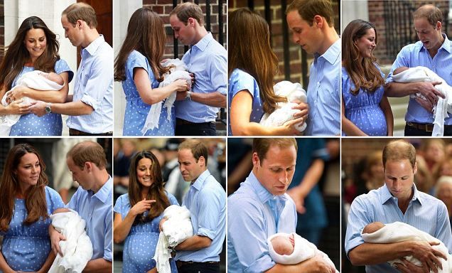 Η πρώτη επίσημη του βασιλικού μωρού, η ανακούφιση του πρίγκιπα και η συγκίνηση της Κέιτ (βίντεο +φωτογραφίες)
