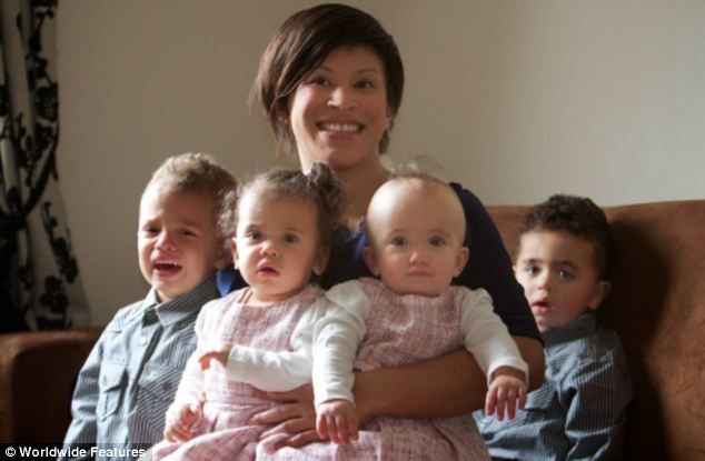 Γέννησε δύο σετ διδύμων μέσα σε 14 μήνες!