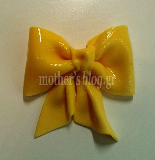 My cakes- My hobby: Φτιάχνουμε ζαχαρωτό φιόγκο για να διακοσμήσουμε τα γλυκά μας!