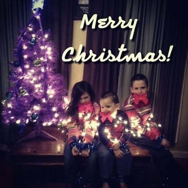 Δείτε οικογενειακές Χριστουγεννιάτικες φωτογραφίες για γέλια και για κλάματα!