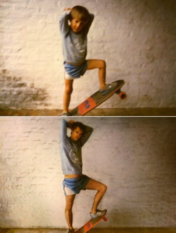 Οταν οι μεγάλοι γίνονται και πάλι παιδιά! Τότε και τώρα με τις ίδιες πόζες! Δείτε τις απολαυστκές φωτογραφίες!