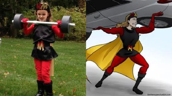 Ποιος είπε ότι οι σούπερ ήρωες είναι για αγόρια; Αυτές οι ...δεσποινίδες θα σας αλλάξουν γνώμη (εικόνες)