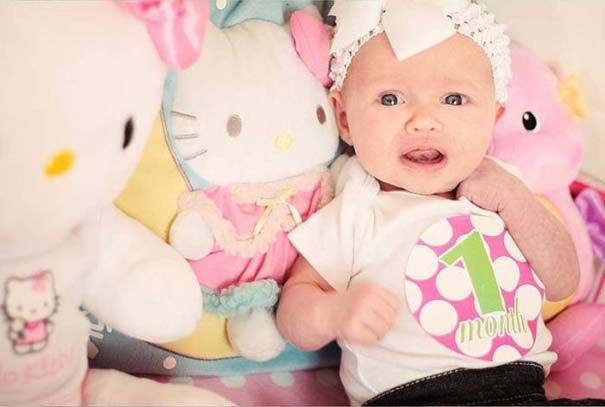 Από την γέννηση έως τον 1ο χρόνο! Η ανάπτυξη ενός μωρού μέσα από αξιολάτρευτες φωτογραφίες!