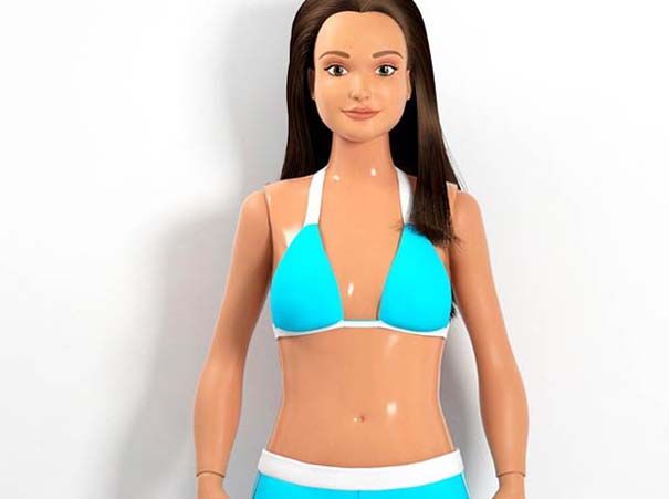 Πώς θα ήταν η Barbie με τις αναλογίες μιας μέσης 19χρονης κοπέλας; (εικόνες)