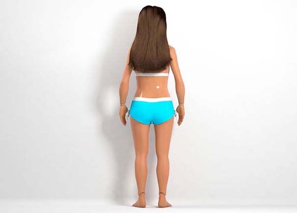 Πώς θα ήταν η Barbie με τις αναλογίες μιας μέσης 19χρονης κοπέλας; (εικόνες)