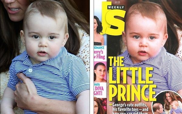 Αν είναι δυνατόν! Έκαναν photoshop στον πρίγκιπα Τζορτζ! (εικόνες)