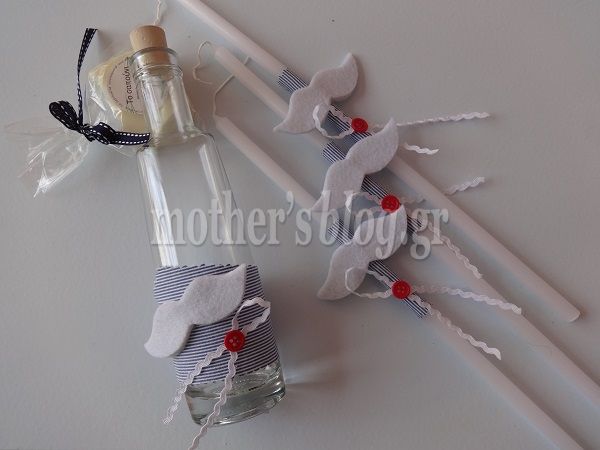 Φτιάξτο μόνη σου! Μουστάκια και γραβάτες για την πιο in fashion θεματική βάπτιση!