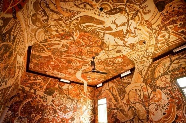 Κι όμως! Αυτές οι εντυπωσιακές τοιχογραφίες είναι…σε σχολική αίθουσα! (εικόνες)