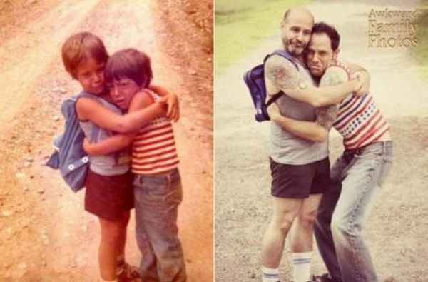 Το παρελθόν και το παρόν μέσα από μοναδικές φωτογραφίες! (εικόνες)