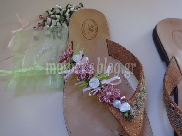 Φτιάξτο μόνη σου: Σανδάλια για τις διακοπές σου!