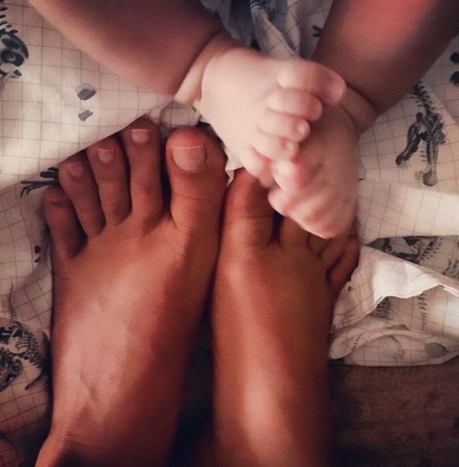 Η γλυκιά φωτογραφία της Μαριάντας Πιερίδη με τον «πρίγκιπά» της!